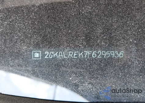 2015 GMC Terrain Sle-2 z USA, uszkodzony, nr VIN 2GKALREK7F6295936